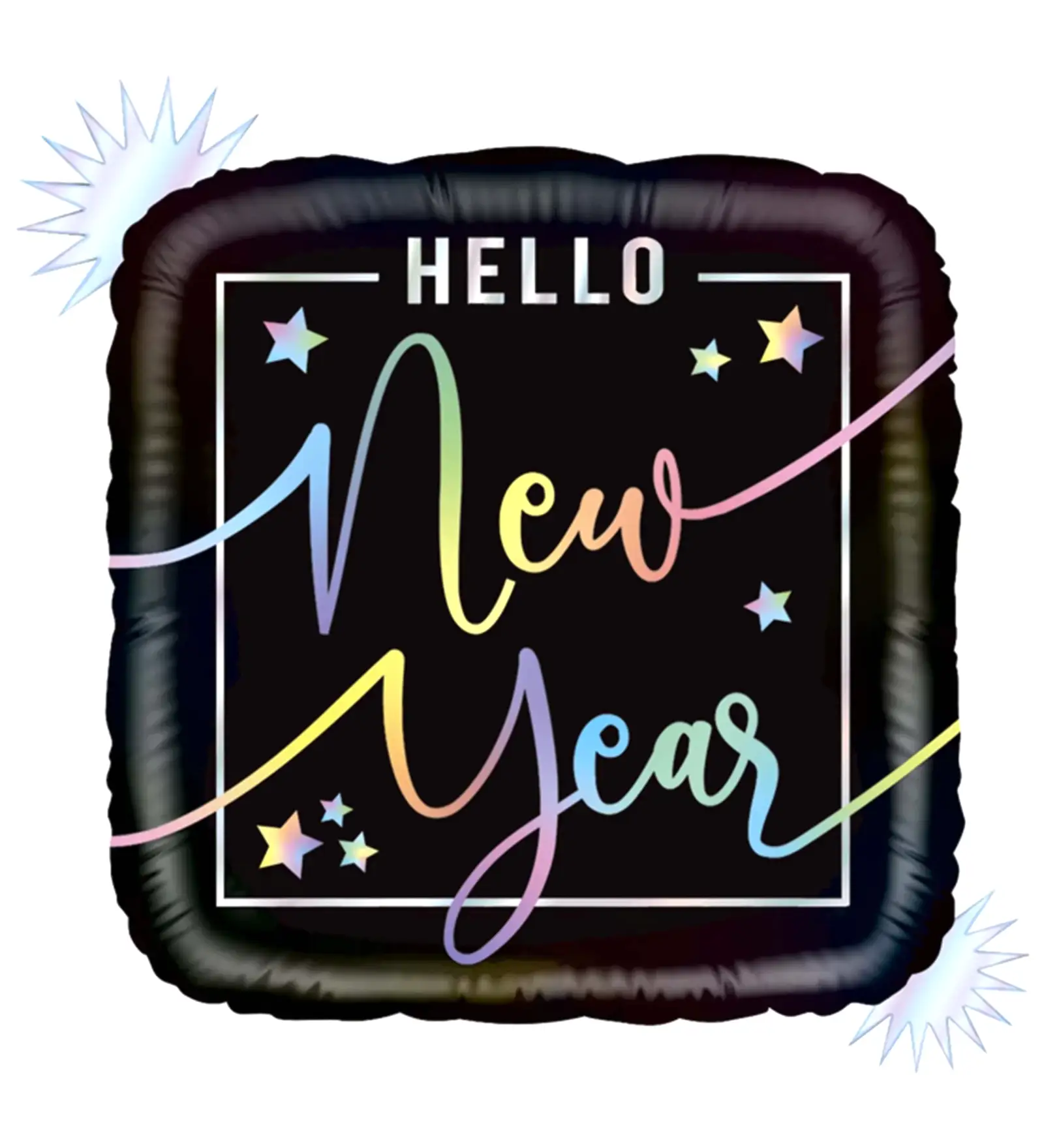 Grabo 18" P. Opal Hello New Year Folyo Uçan Balon