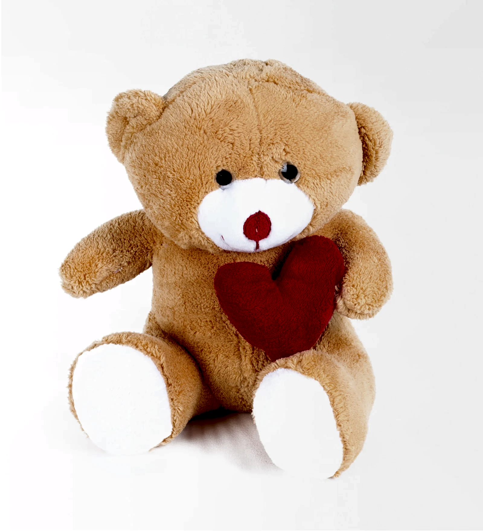 Kalpli Kahve Peluş Ayıcık Bobo 40 Cm