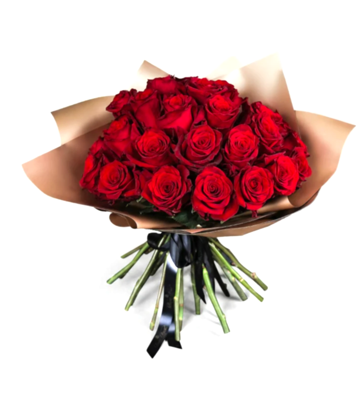 Love 30 Kırmızı Gül Buketi