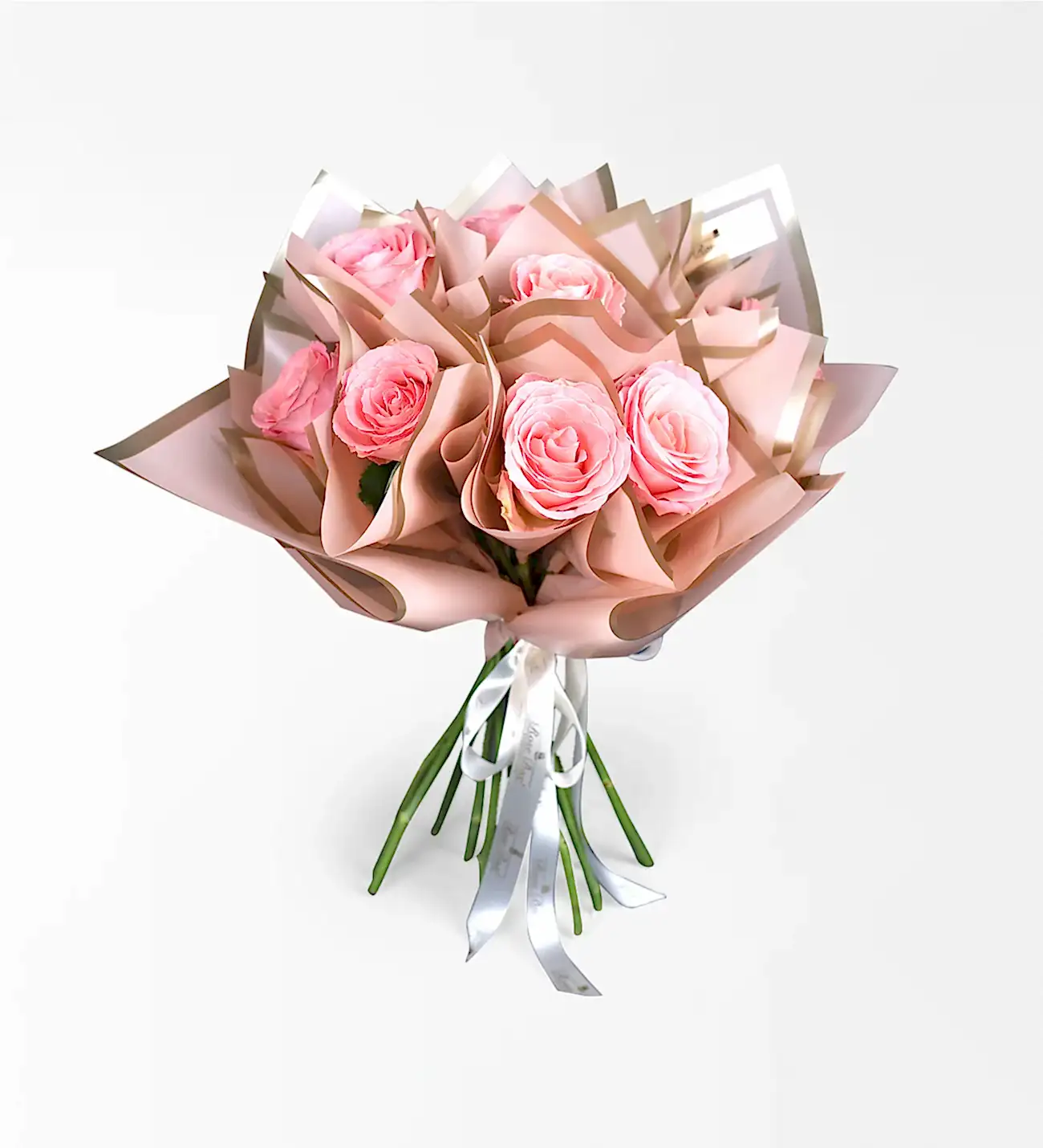 Love's 13 Adet Pembe Gül Buketi