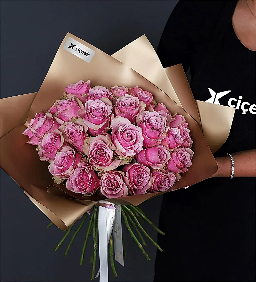 Vendy 30 Pembe Gül Buketi